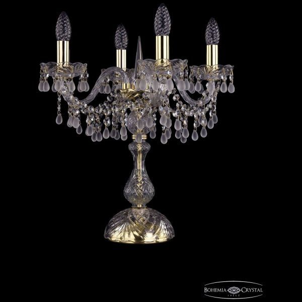Настольная лампа Bohemia Ivele Crystal 1410L/4/141-47/G/V0300