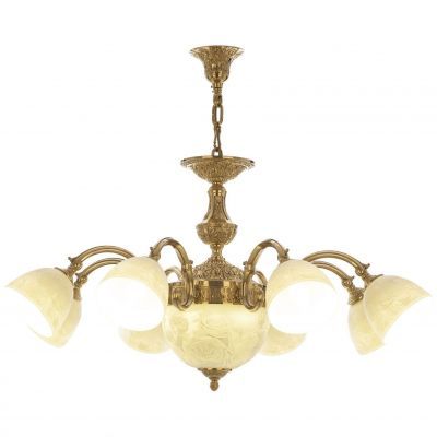 Люстра бронзовая 72213P/8/210 G P1 D Rose Bohemia Ivele Crystal