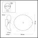 Настенный светодиодный светильник Odeon Light Fluent 4858/5WL