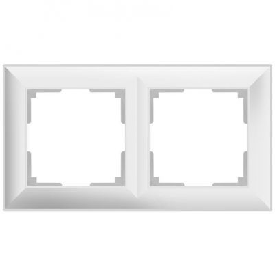Рамка на 2 поста Werkel W0022201 белый (WL14-Frame-02)