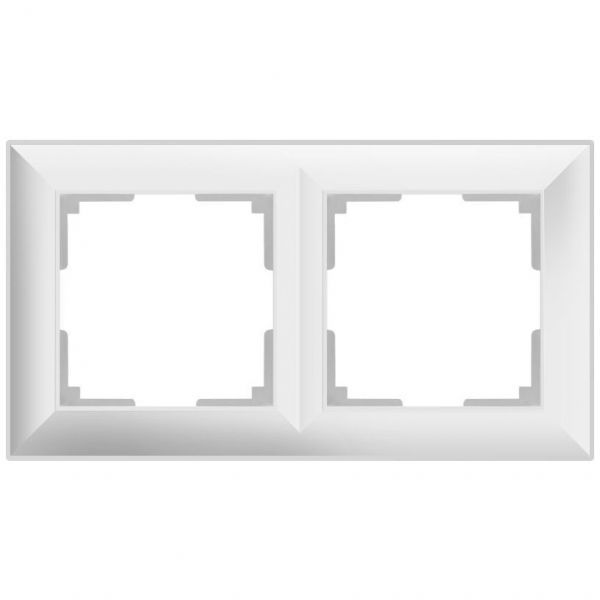 Рамка на 2 поста Werkel W0022201 белый (WL14-Frame-02)