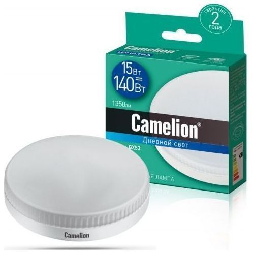 Светодиодная лампа Camelion LED15-GX53/865/GX53