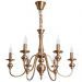 Подвесная люстра Arte Lamp Passoni A6097LM-6PB