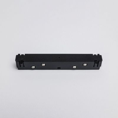 Прямой коннектор питания для магнитных трековых шинопроводов MKA-2-SPC-B Черный