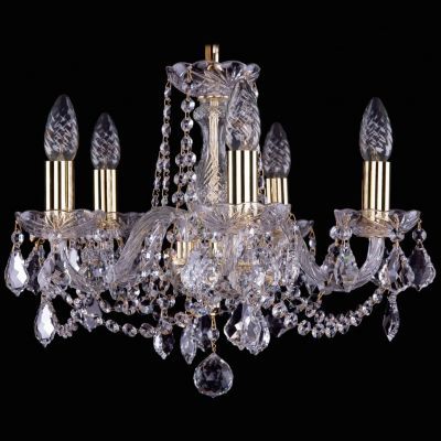 Люстра Bohemia Ivele Crystal 1402/5/141/G/Leafs