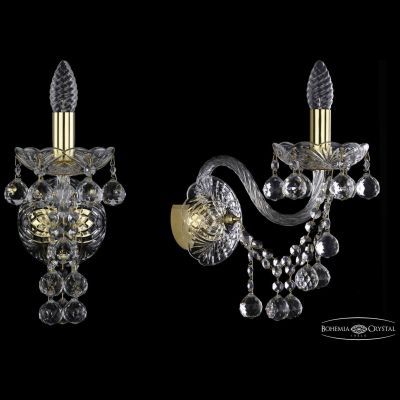 Бра Bohemia Ivele Crystal 1409B/1/195/XL/G
