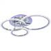 Светодиодная люстра Profit Light 8027/3 CHR