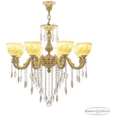 Люстра бронзовая 71101/8/250 B GW P1 U Angel Bohemia Ivele Crystal