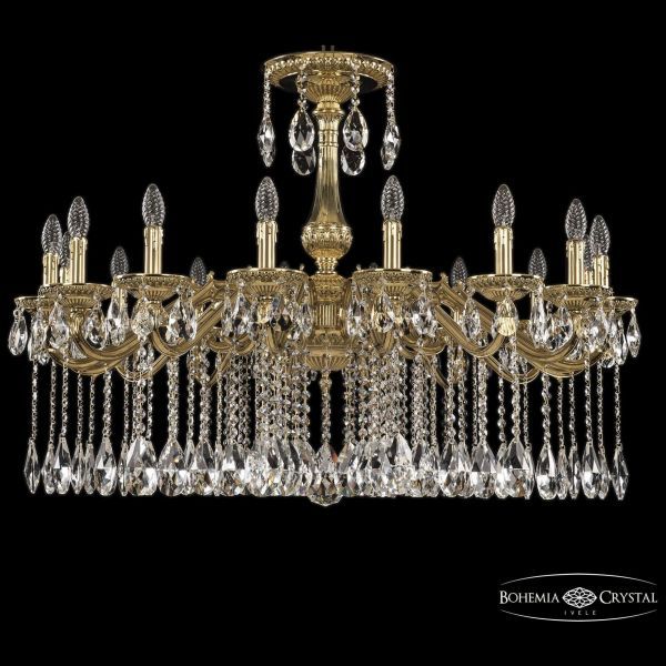 Люстра бронзовая 75102/16/360 A G Bohemia Ivele Crystal