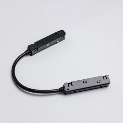 Угловой коннектор питания для магнитных трековых шинопроводов MKA-2-CPC-B Черный