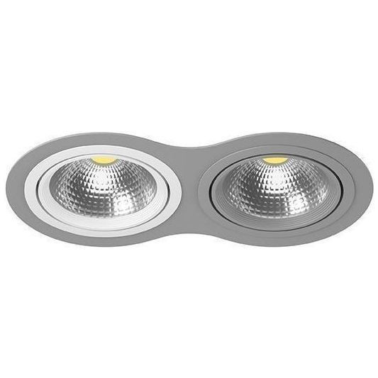 Встраиваемый точечный светильник i9290609 серый/белый Intero 111 Lightstar