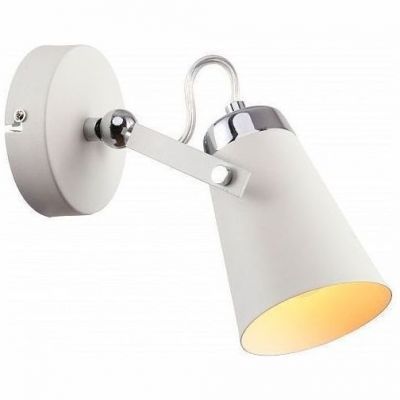 Бра Linvel LB 9302/1 Эверетт Белый/хром E14