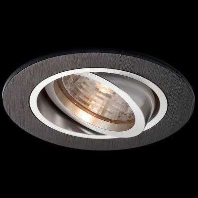 Светильник встраиваемый Linvel V 716 AL BK 35W G5.3