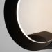 Уличный настенный светодиодный светильник Ring IP54 Elektrostandard 1710 TECHNO LED черный