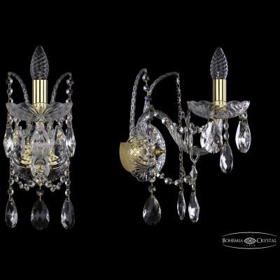 Бра Bohemia Ivele Crystal 1411B/1/195/XL/G