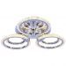 Светодиодная люстра Profit Light 8027/3+3 CHR B