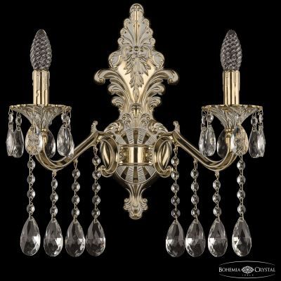 Бра бронзовые 7202B15/2/210 A GW Bohemia Ivele Crystal