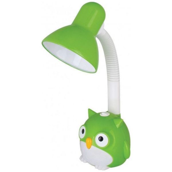 Настольный светильник Camelion KD-380 Сова C05 зеленый