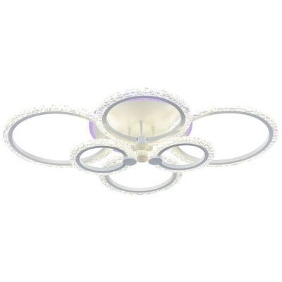 Потолочный светодиодный светильник 18027/6 WHT 132W+11W RGB Profit Light