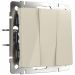 Выключатель 3-клавишный Werkel W1130003 слоновая кость (WL03-SW-3G-ivory)