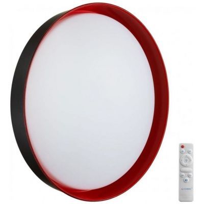 Настенно-потолочный светодиодный светильник Sonex Color Tuna Red 7710/EL