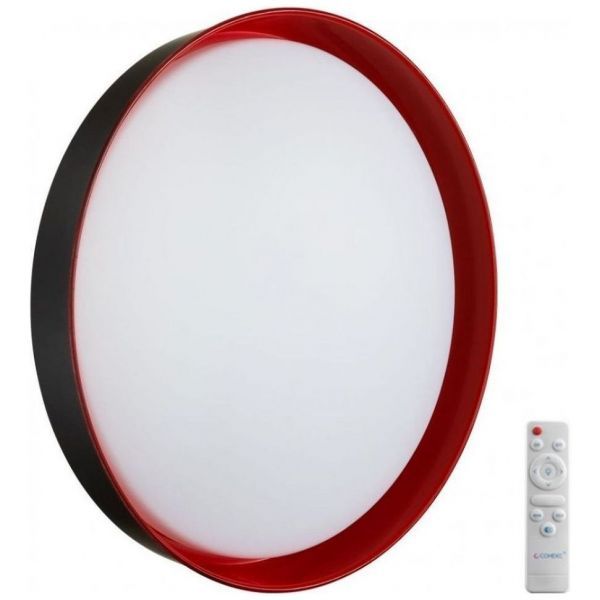 Настенно-потолочный светодиодный светильник Sonex Color Tuna Red 7710/EL
