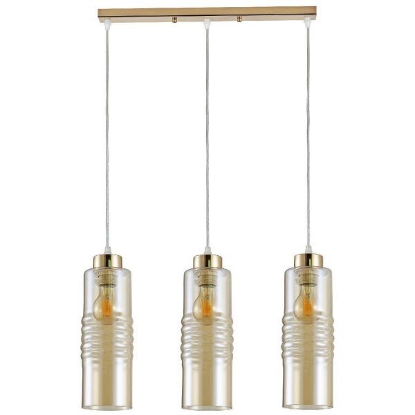 Подвесной светильник ЭкономСвет 30117/3GD AMB