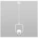 Подвесной светильник Eurosvet 50165/1 LED белый/серебро Oskar
