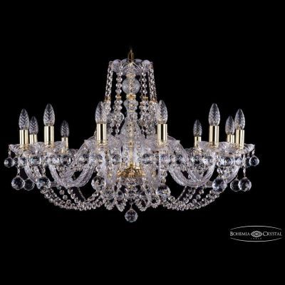 Люстра Bohemia Ivele Crystal 1406/12/300/G/Balls