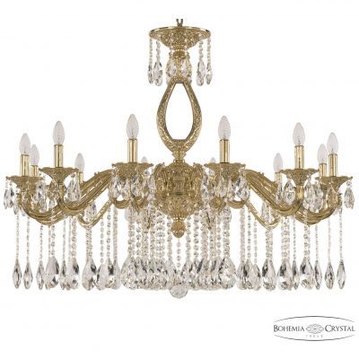 Люстра бронзовая 71302/12/360 A G Bohemia Ivele Crystal