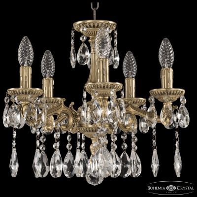 Люстра бронзовая 75102/5/125 A FP Bohemia Ivele Crystal