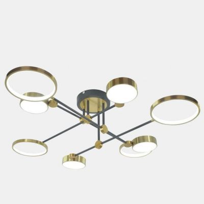 Светильник светодиодный LINVEL MS 1112/8 Камп 140W 3000-6000К с ПДУ D1260 H285