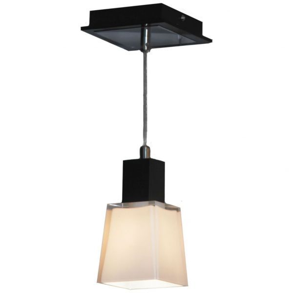 Светильник LUSSOLE LSC-2506-01 LENTE хром/черный