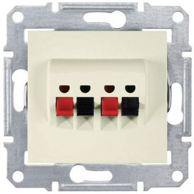 Аудиорозетка 2-я Schneider Electric Sedna Бежевый