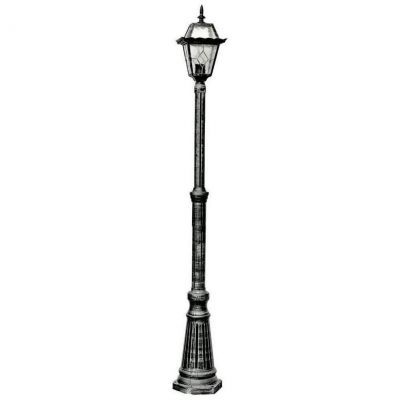 Садово-парковый светильник Arte Lamp A1357PA-1BS