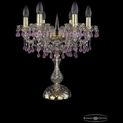 Настольная лампа Bohemia Ivele Crystal 1410L/6/141-47/G/V7010