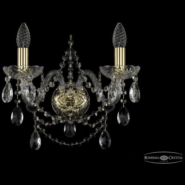 Бра Bohemia Ivele Crystal 1411B/2/160/G