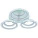 Светодиодная люстра Profit Light 8027/3+3 WHT B