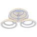 Светодиодная люстра Profit Light 8027/3+3 WHT B