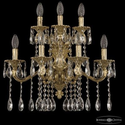 Бра бронзовые 7202B16/4+3/210 A G Bohemia Ivele Crystal
