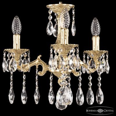 Люстра бронзовая 72102/3/125 A G Bohemia Ivele Crystal