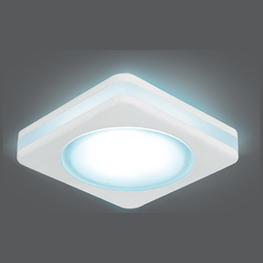 Светильник Gauss Backlight BL101 квадратный белый 5W LED 4000K