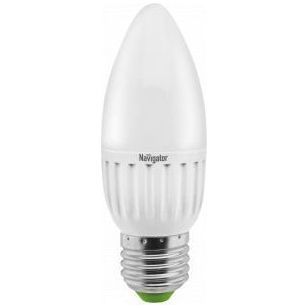 Лампа светодиодная Navigator 94 483 NLL-P-C37-5-230-4K-E27-FR
