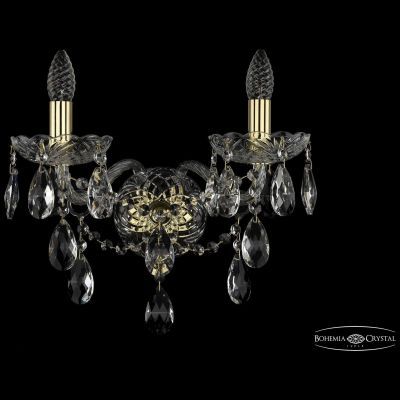Бра Bohemia Ivele Crystal 1415B/2/165/XL/G