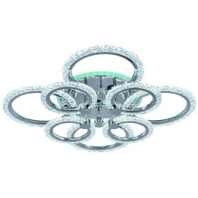 Светодиодная люстра Profit Light 8027/4+4 CHR