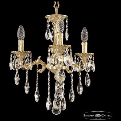 Люстра бронзовая 72102/3/125 B G Bohemia Ivele Crystal