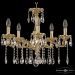 Люстра бронзовая 75102/5/175 A G Bohemia Ivele Crystal