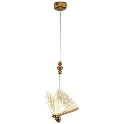 Подвесной светодиодный светильник Gerhort G21018/1GD+WT