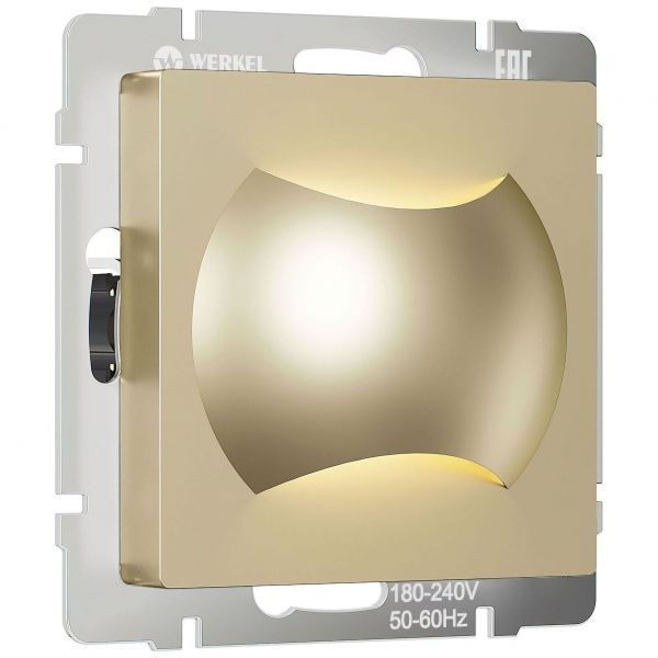 Встраиваемая LED подсветка Moon (шампань) W1154511 Werkel