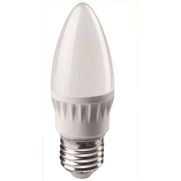 Лампа светодиодная ОНЛАЙТ 71 630 ОLL-C37-6-230-2.7K-E27-FR